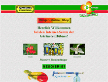 Tablet Screenshot of plantlove.de